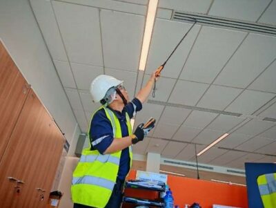 การตรวจวัดอุณหภูมิและความชื้นสัมพัทธ์ของระบบปรับอากาศแบบ VRV