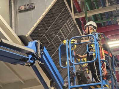 การตรวจวัดประสิทธิภาพพลังงานของพัดลมดูดอากาศ Cabinet fan