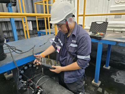 การตรวจวัดอัตราการไหลของหอผึ่งน้ำ