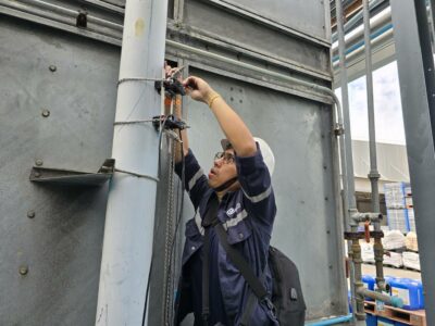 การตรวจวัดอัตราการไหลของปั๊มหมุนเวียน (Circulate Pump)