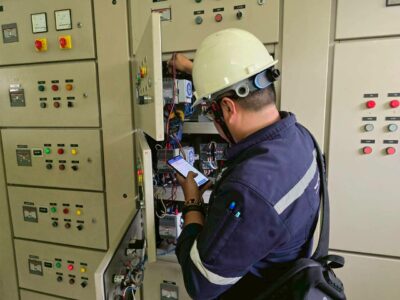 การตรวจวัดพลังงานเครื่องจักรในระบบบำบัดน้ำเสีย