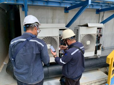 การตรวจวัดกำลังไฟฟ้าของเครื่องปรับอากาศแบบแยกส่วน